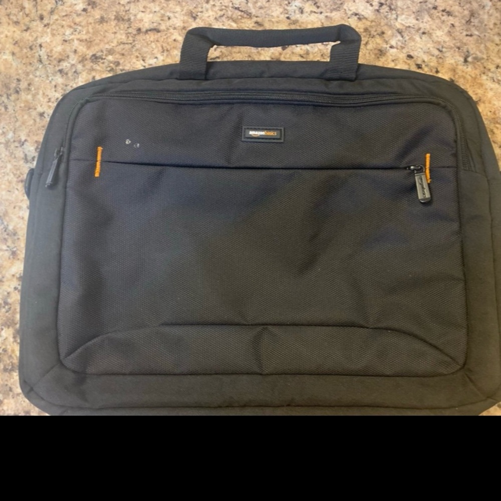 “Amazon Basics”  15.6-inch Black Laptop Computer and Tablet Bag.